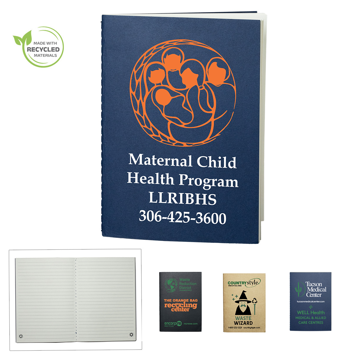 &ldquo;SONOMA&rdquo; Recycled Jotter Notepad Notebook